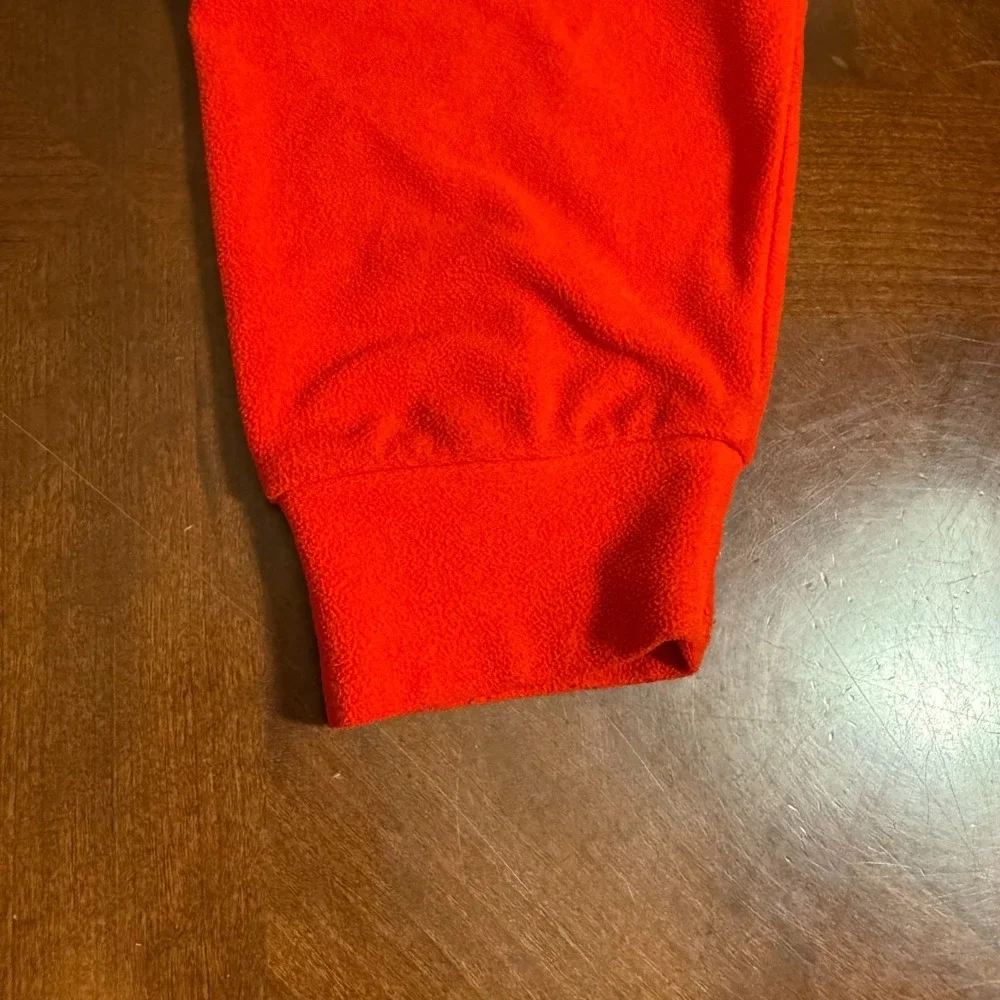 Vintage adidas Equipment Fleece Quarter Zip Pullover Red Men's M EQT‎ 90s